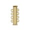 John Bead 27mm Tube Slide Clasp with 4-Strand Beadwork Pendants